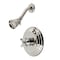Kingston Brass KB3636AXSO Pressure Balanced Shower Faucet, Polished Nickel KB3636AXSO - alternate 1